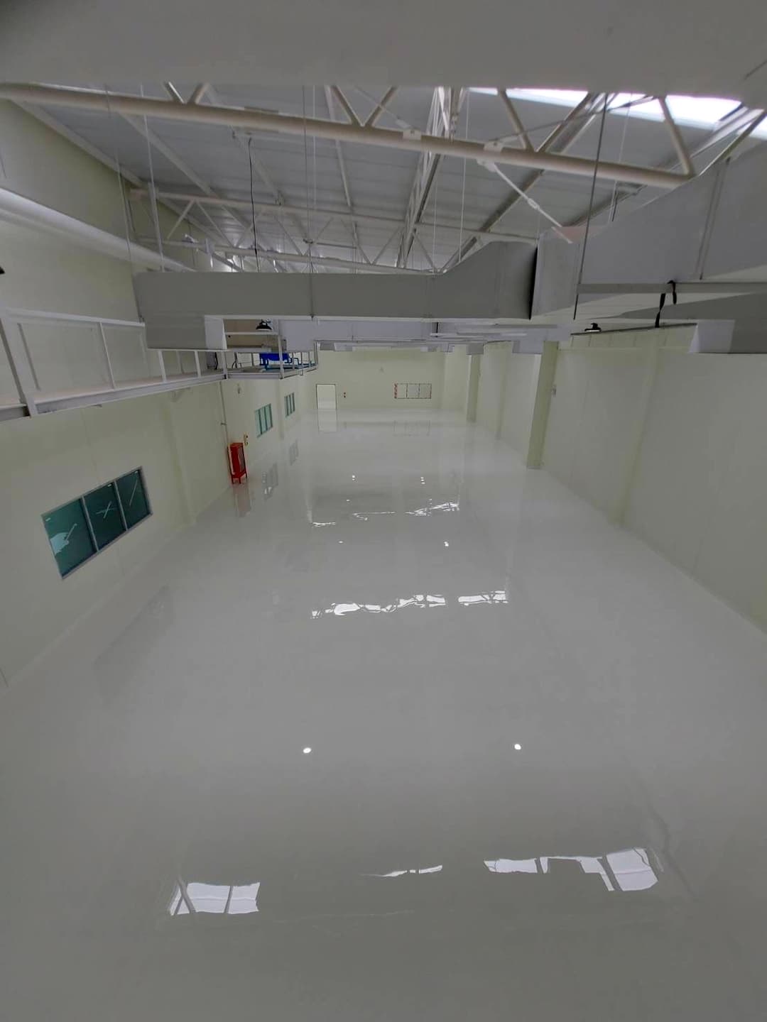 งานพื้น Epoxy self leveling 