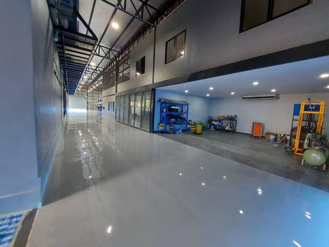 งานพื้น Epoxy self leveling 