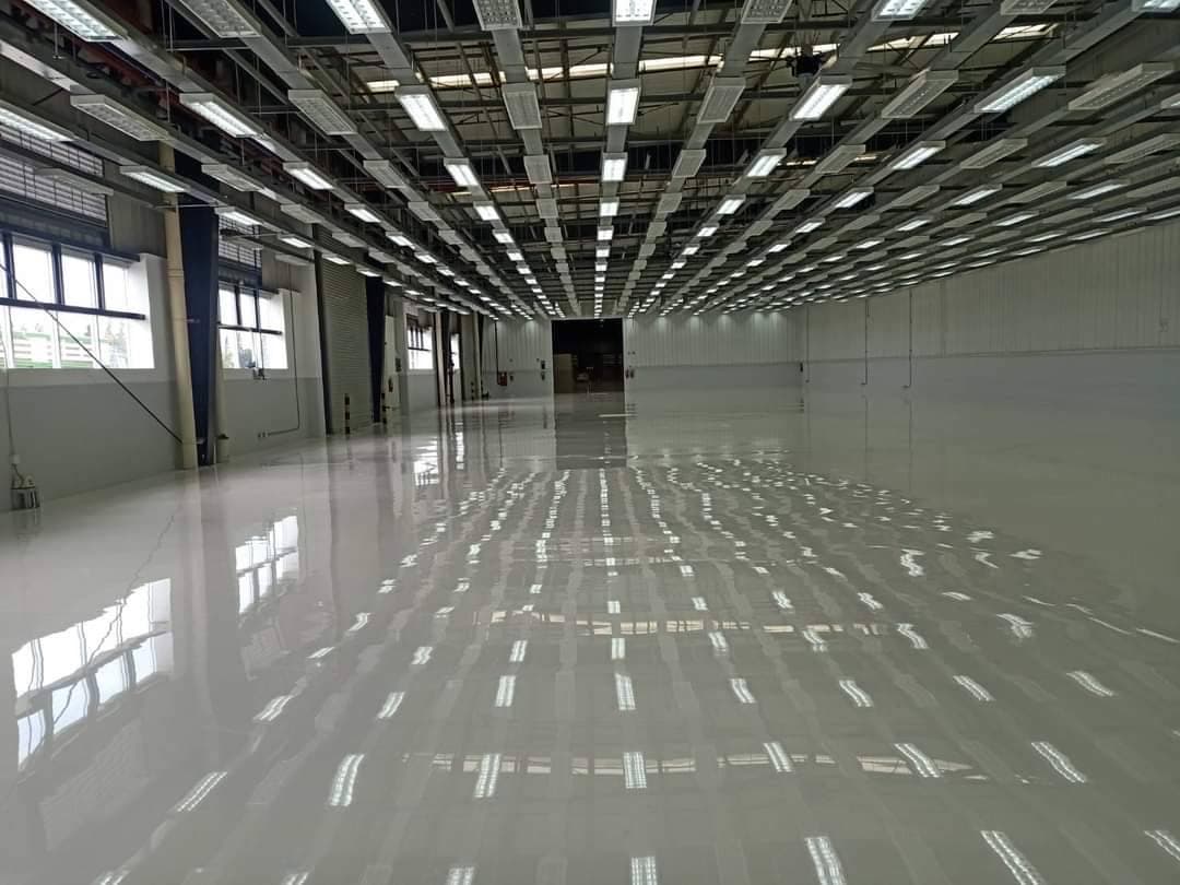 งานพื้น Epoxy self leveling 