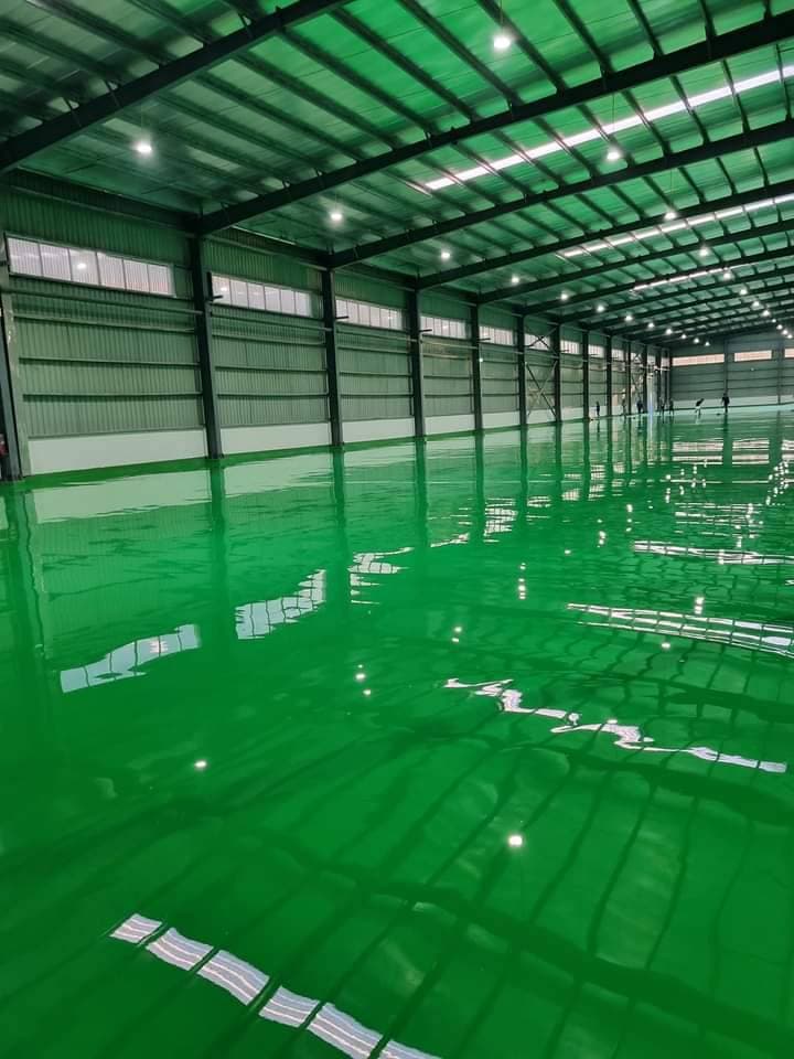 งานพื้น Epoxy self leveling 